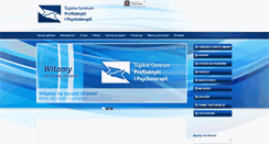 Desktop Screenshot of centrumprofilaktyki.org.pl